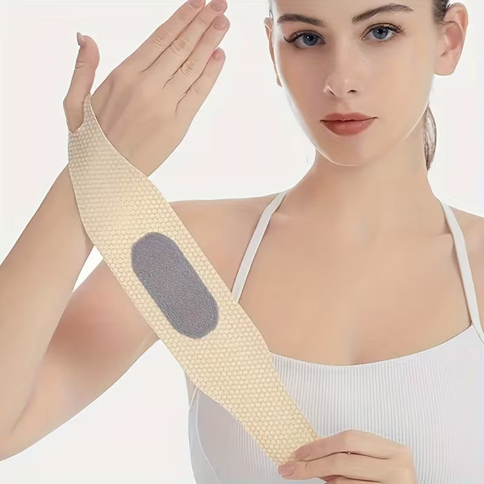 1pc Muñequera Ultra Fina Deportiva para Túnel Carpiano, Ajustable y Ligera