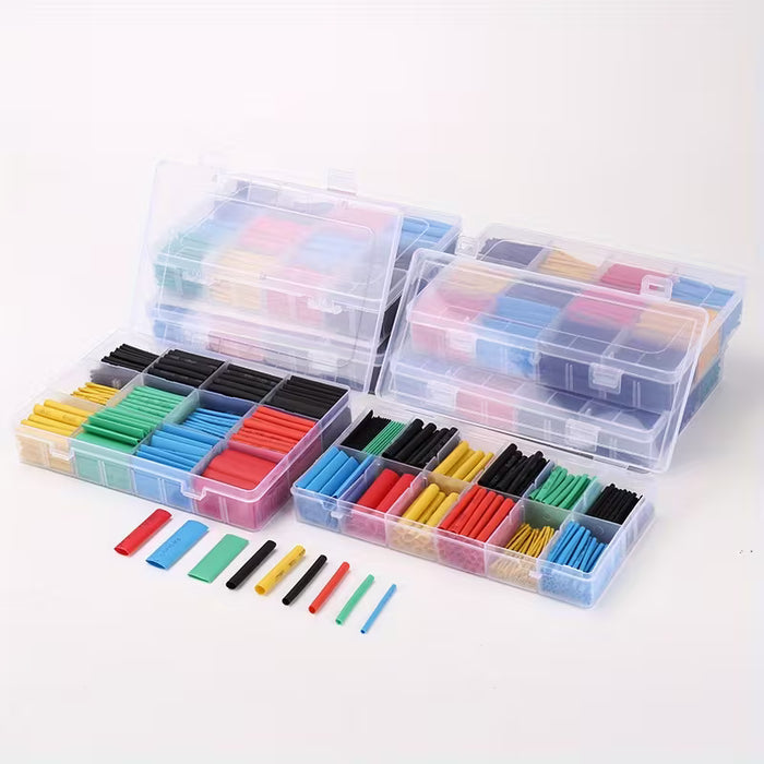 580pcs Funda aislante de cable resistente al calor y pistola de calor