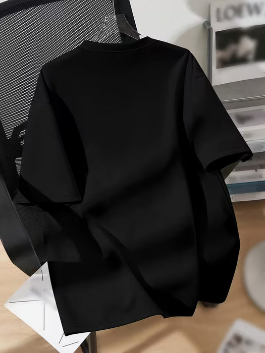 Camiseta Casual de Manga Corta BLESSED para hombre