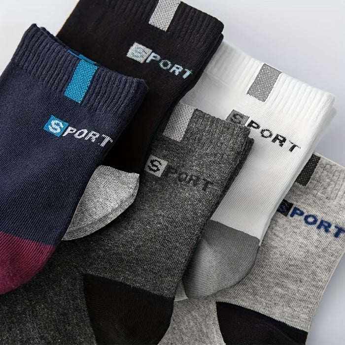 3 Pares de Calcetines para Hombre Transpirables Anti-Olor Absorbentes del Sudor