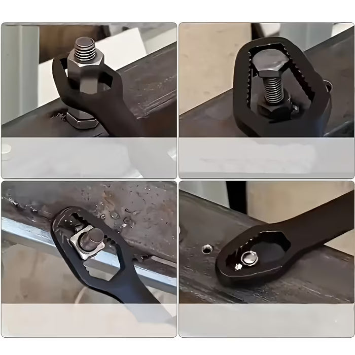 1pcs llave con capacidad de 3-17 mm, herramienta manual portátil para uso automotriz