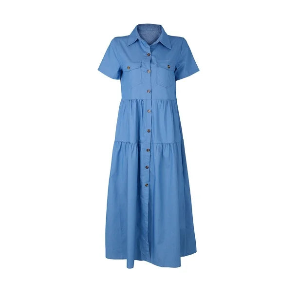 Vestido Largo De Mezclilla Blusas de mujer