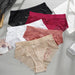 5 bragas sexys para mujer, lencería de cintura alta, ropa interior de encaje - Quierox - Tienda Online
