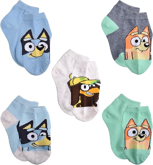 5 Calcetines Bluey para niños - Quierox - Tienda Online