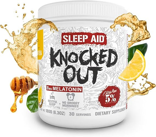 5% Nutrition Rich Piana Knocked Out Polvo natural para ayudar al sueño | Suplemento - Quierox - Tienda Online