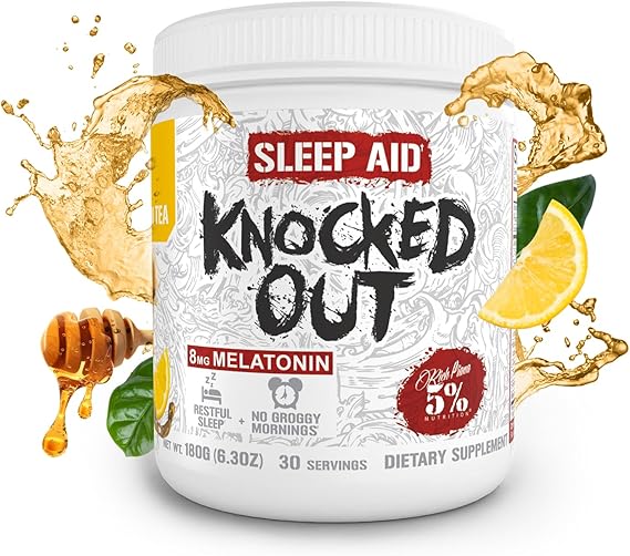 5% Nutrition Rich Piana Knocked Out Polvo natural para ayudar al sueño | Suplemento - Quierox - Tienda Online