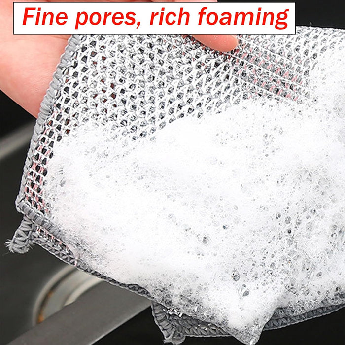 5 paños de limpieza multiusos de alambre, trapos de alambre para lavar platos - Quierox - Tienda Online