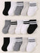 5 pares de calcetines deportivos elásticos a rayas para bebé, estilo aleatorio - Quierox - Tienda Online