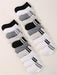 5 pares de calcetines deportivos elásticos a rayas para bebé, estilo aleatorio - Quierox - Tienda Online