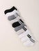 5 pares de calcetines deportivos elásticos a rayas para bebé, estilo aleatorio - Quierox - Tienda Online