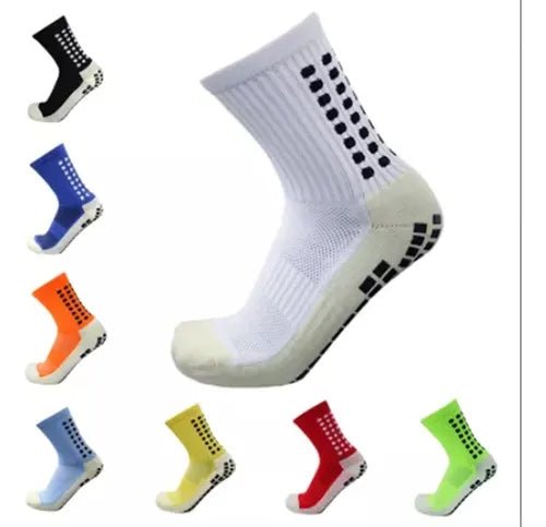5 Pares de Calcetines Deportivos Fútbol Antideslizantes Multicolor, de colores aleatorios - Quierox - Tienda Online