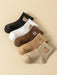 5 pares de calcetines para bebé, hasta el tobillo para niños pequeños - Quierox - Tienda Online