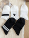 5 pares de calcetines versátiles a media pantorrilla, de estilo casual y minimalista - Quierox - Tienda Online