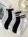 5 pares de calcetines versátiles a media pantorrilla, de estilo casual y minimalista - Quierox - Tienda Online