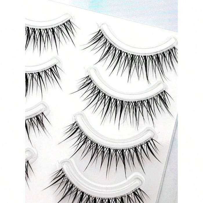 5 Pares de pestañas postizas ligeras de lujo estilo tailandés - Quierox - Tienda Online