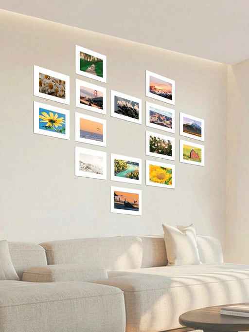 5 pegatinas minimalistas para marcos de pared, color negro (con soporte), para decoración - Quierox - Tienda Online