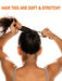 5 piezas Bandas elásticas para el cabello grandes y negras sin costuras - Quierox - Tienda Online