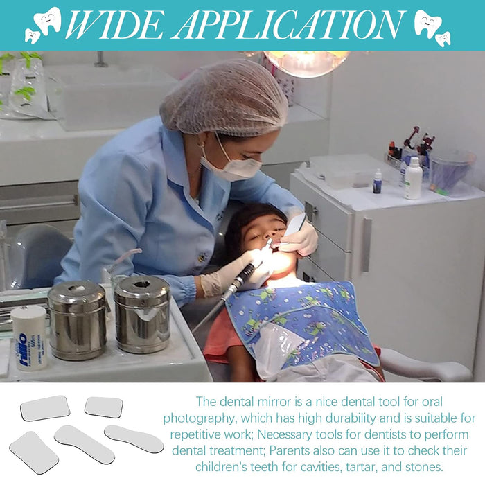 5 piezas de espejo de boca dental reflector oclusal - Quierox - Tienda Online