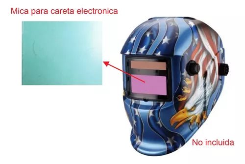 5 Piezas Mica de lente Exterior Para Careta Electrónica - Quierox - Tienda Online