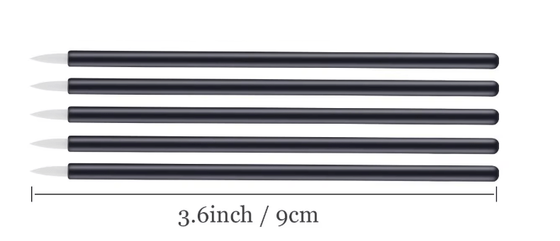 5 Pincel de maquillaje profesional desechable, delineador de ojos - Quierox - Tienda Online