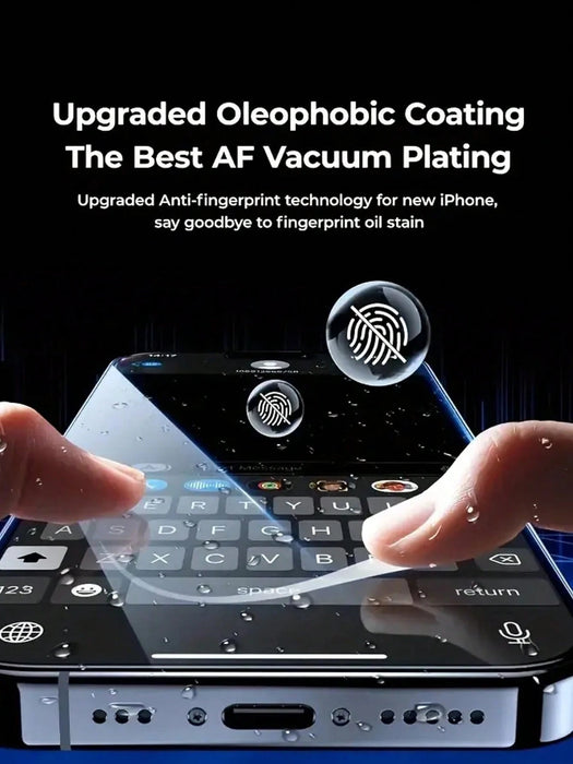 5 protectores de pantalla de vidrio compatibles con iPhone - Quierox - Tienda Online