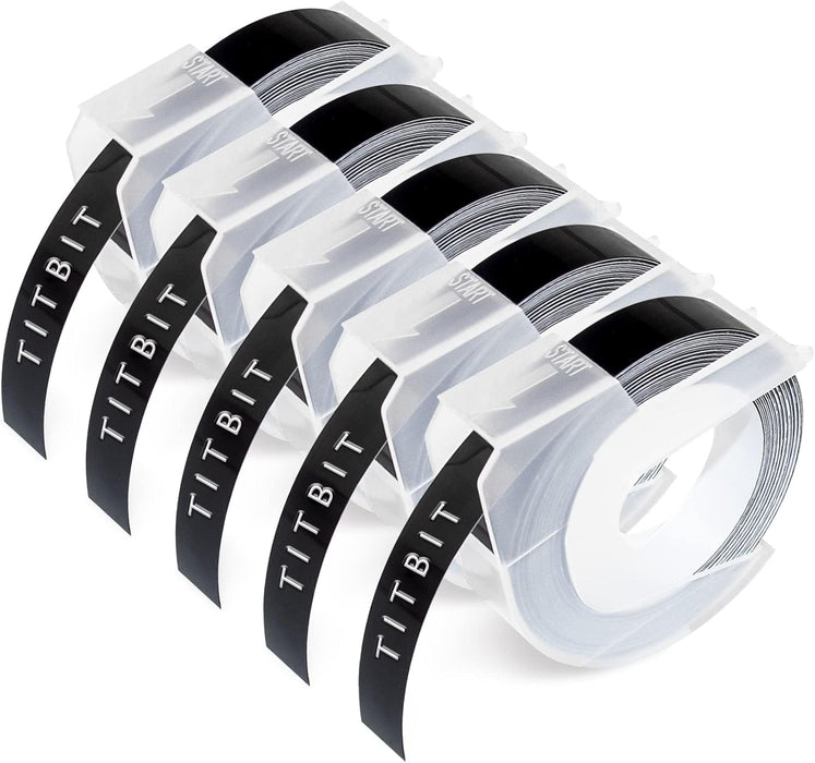 5 rollos compatibles con DYMO 1741670 para etiquetadora - Quierox - Tienda Online