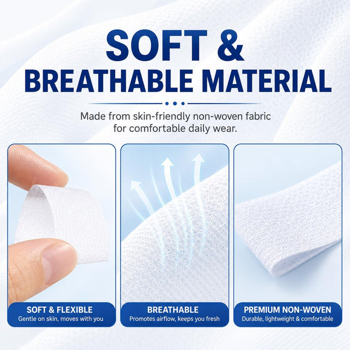 5 rollos de almohadillas para sudar, protector de cuello para hombre y mujer - Quierox - Tienda Online