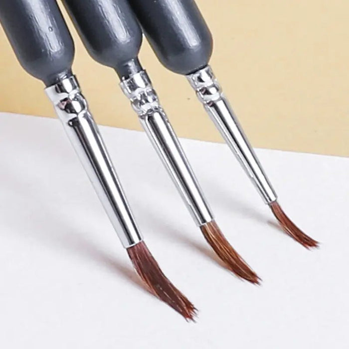 5 unidades/set de pinceles de microfibra de pelo para acuarela, gouache y acrílico - Quierox - Tienda Online