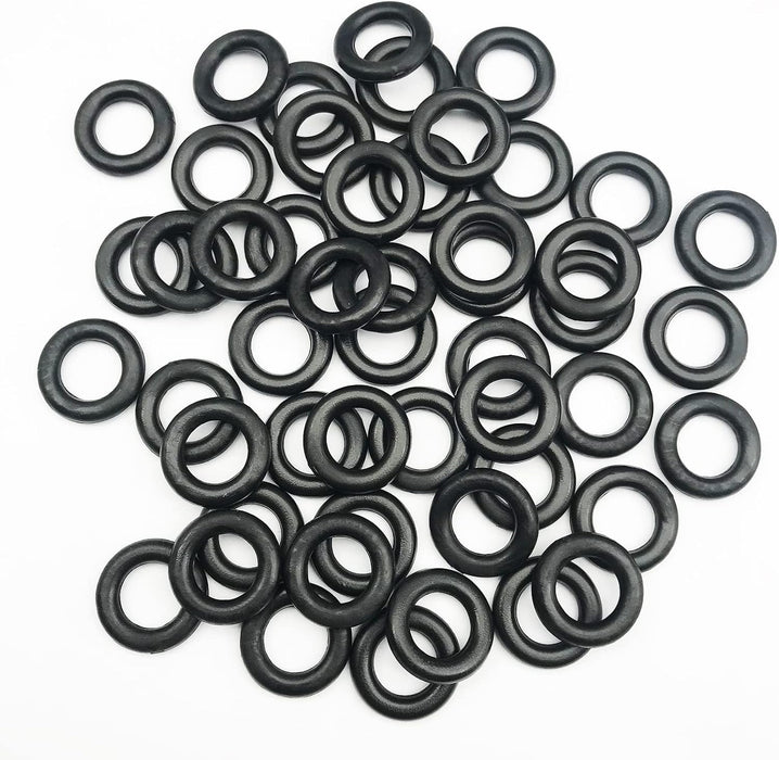 50 anillos tóricos de plástico negro para coser accesorios de herramientas de manualidades de calidad - Quierox - Tienda Online