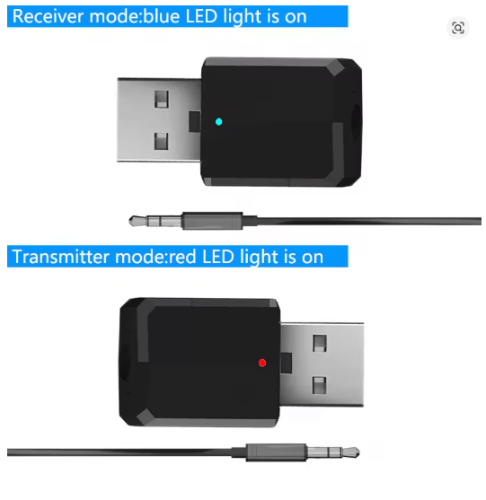 5,0 Bluetooth transmisor receptor Mini 3,5mm AUX estéreo Bluetooth inalámbrico adaptador - Quierox - Tienda Online
