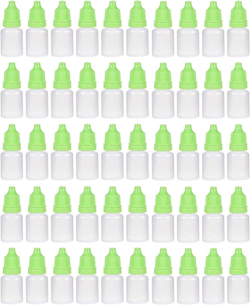 50 Botellas de gota de líquido exprimibles vacías - Quierox - Tienda Online