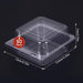 50 cajas de pastel desechables de alta transparencia, material PET engrosado - Quierox - Tienda Online