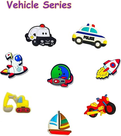 50 dijes de decoración de zapatos para zuecos, pantuflas y sandalias, dibujos animados - Quierox - Tienda Online