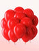 50 globos de látex rojo grueso , ideales para cumpleaños, bodas, San Valentín - Quierox - Tienda Online