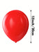 50 globos de látex rojo grueso , ideales para cumpleaños, bodas, San Valentín - Quierox - Tienda Online