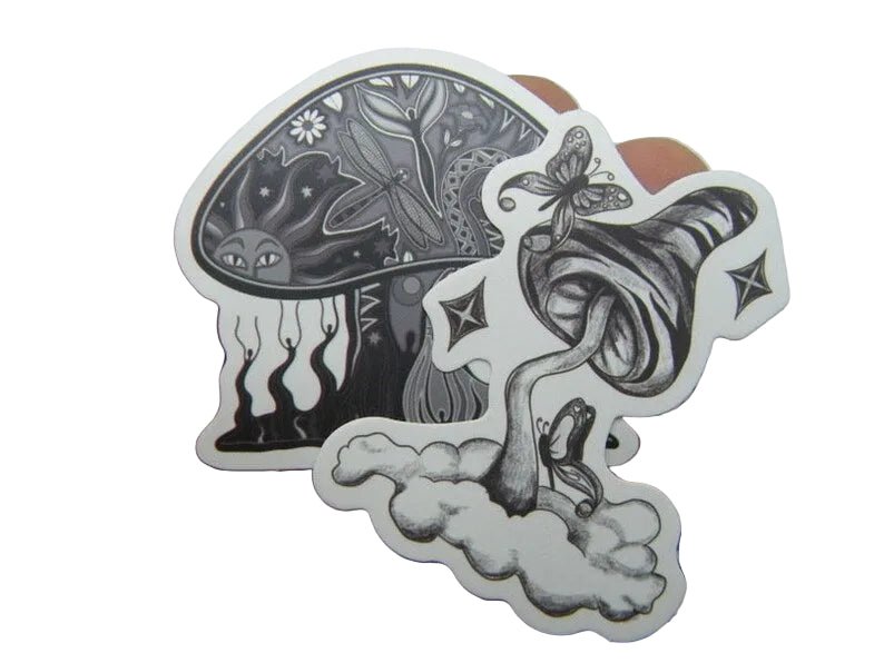 50 pegatinas temáticas de hongos Wicca, papel mixto aleatorio - Quierox - Tienda Online