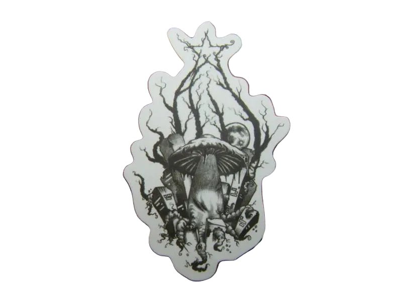 50 pegatinas temáticas de hongos Wicca, papel mixto aleatorio - Quierox - Tienda Online