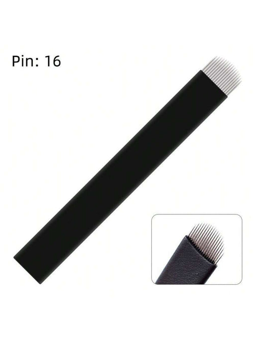 50 piezas/bolsa 18U 0,18 mm/12F 0,18 mm Agujas de microblading para cejas - Quierox - Tienda Online