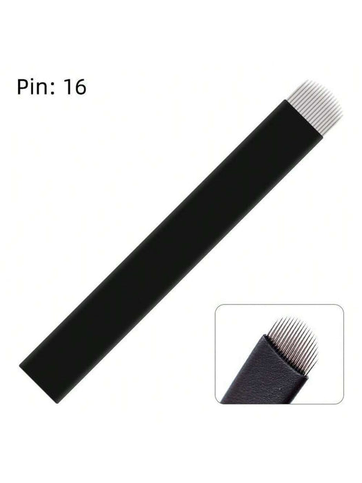 50 piezas/bolsa 18U 0,18 mm/12F 0,18 mm Agujas de microblading para cejas - Quierox - Tienda Online
