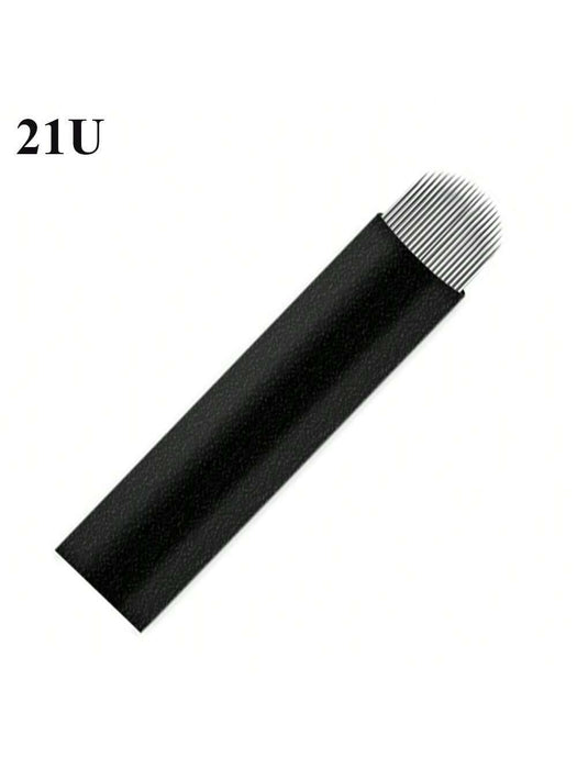 50 piezas/bolsa 18U 0,18 mm/12F 0,18 mm Agujas de microblading para cejas - Quierox - Tienda Online
