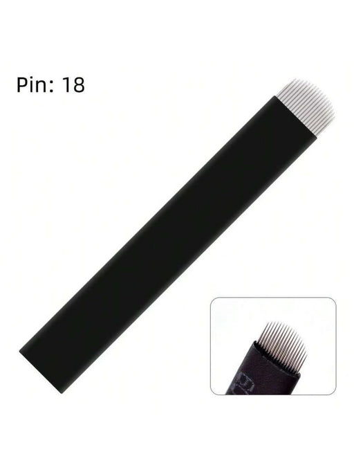 50 piezas/bolsa 18U 0,18 mm/12F 0,18 mm Agujas de microblading para cejas - Quierox - Tienda Online
