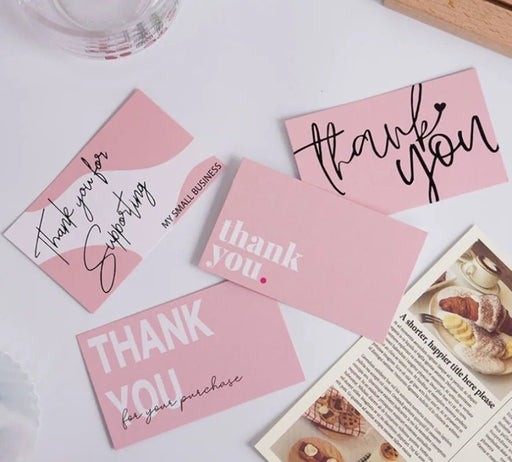 50 tarjetas de agradecimiento para empresas, - Quierox - Tienda Online