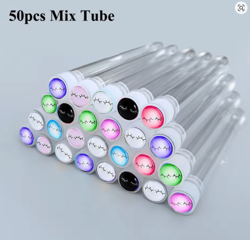 50 Uds. Tubo de cepillo para cejas reutilizable - Quierox - Tienda Online