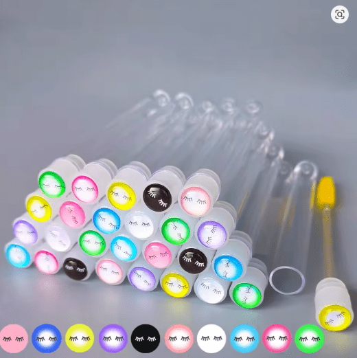 50 Uds. Tubo de cepillo para cejas reutilizable - Quierox - Tienda Online
