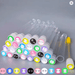 50 Uds. Tubo de cepillo para cejas reutilizable - Quierox - Tienda Online