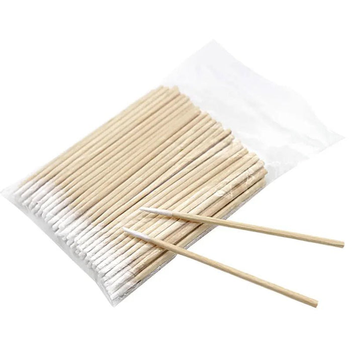 500 Uds hisopo de algodón de madera cosméticos maquillaje permanente palos de limpieza - Quierox - Tienda Online