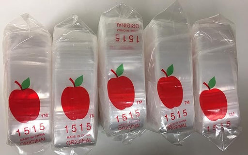 5,000 bolsas transparentes resellables de la marca Apple - Quierox - Tienda Online