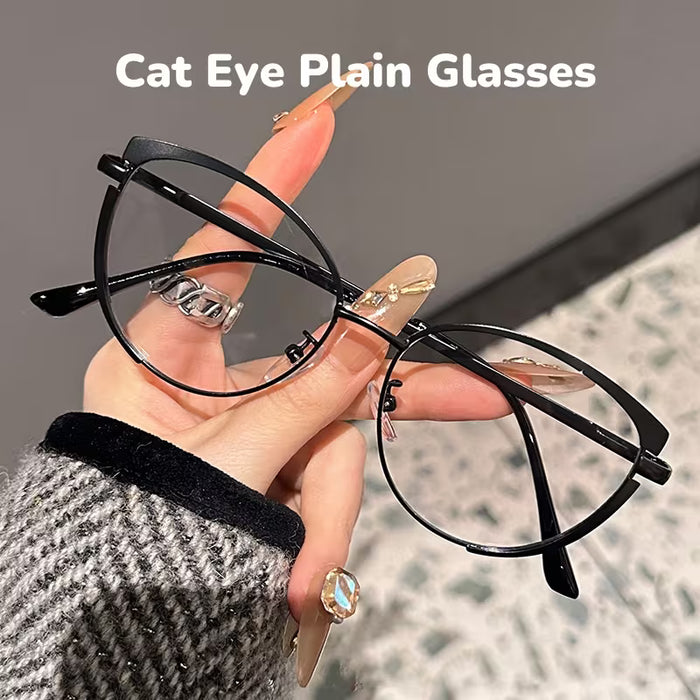 Gafas para Computadora y Smartphone con Montura de Ojo de Gato