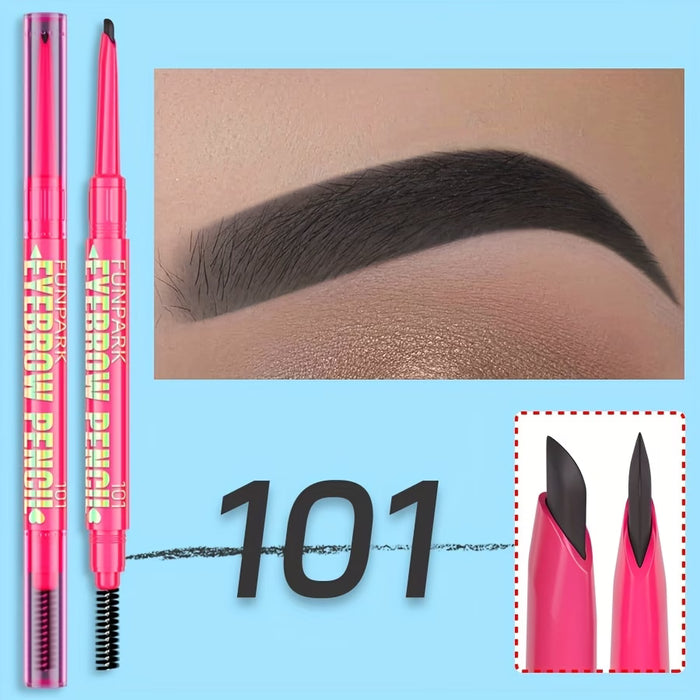 1 lápiz de cejas ligero y no pegajoso para dar forma a las cejas y maquillar los ojos
