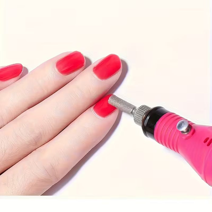 Set de Herramientas para Uñas 7 en 1 con Lámpara de Uñas
